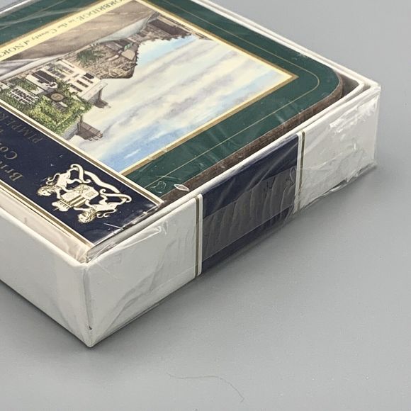 New British Heritage Collection by Pimpernel 6 Coasters English Villages England - Picture 4 of 6